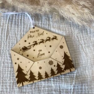Enveloppe pour la lettre du père noël