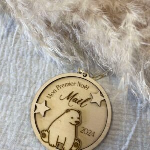 Boule animal ours polaire