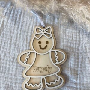 Bonhomme pain d'épice femme