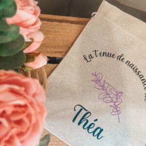 Pochon tenue de naissance