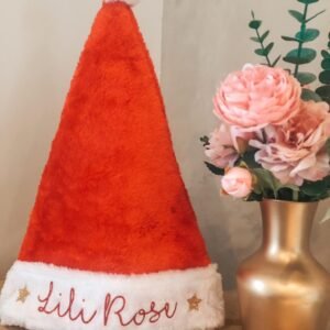 Bonnet père noël personnalisé