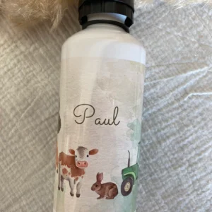 Gourde personnalisée ferme