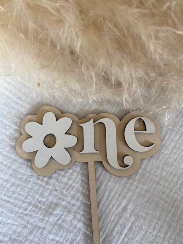 Cake topper One / Two – Image 3