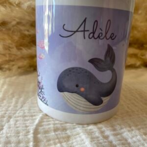 Mug personnalisé Baleine