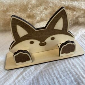 Support lunette enfant renard
