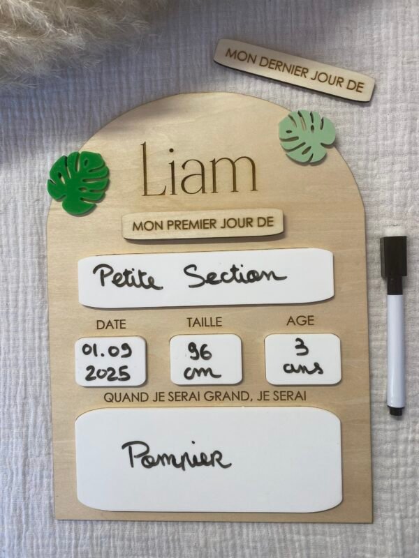 Tableau rentrée scolaire – Image 2