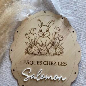 Panneau bienvenue Pâques