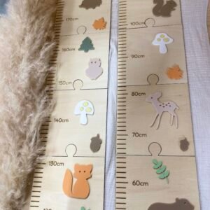 Toise taille thème forêt