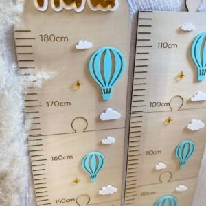Toise taille montgolfière